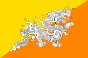 diagonal yellow-red, white dragon