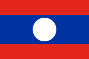 red-blue-red, white circle