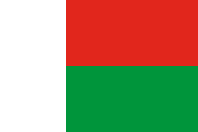 red-green, thick white stripe
