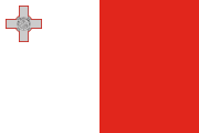 white-red, silver George Cross