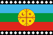 blue-green-red, yellow drum, thin black diamond-studded stripes on the top and bottom