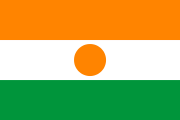 orange-white-green, orange disc