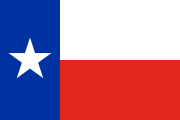 white-red, thick blue stripe, white star