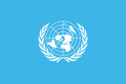 blue, white map of the world, white wreath